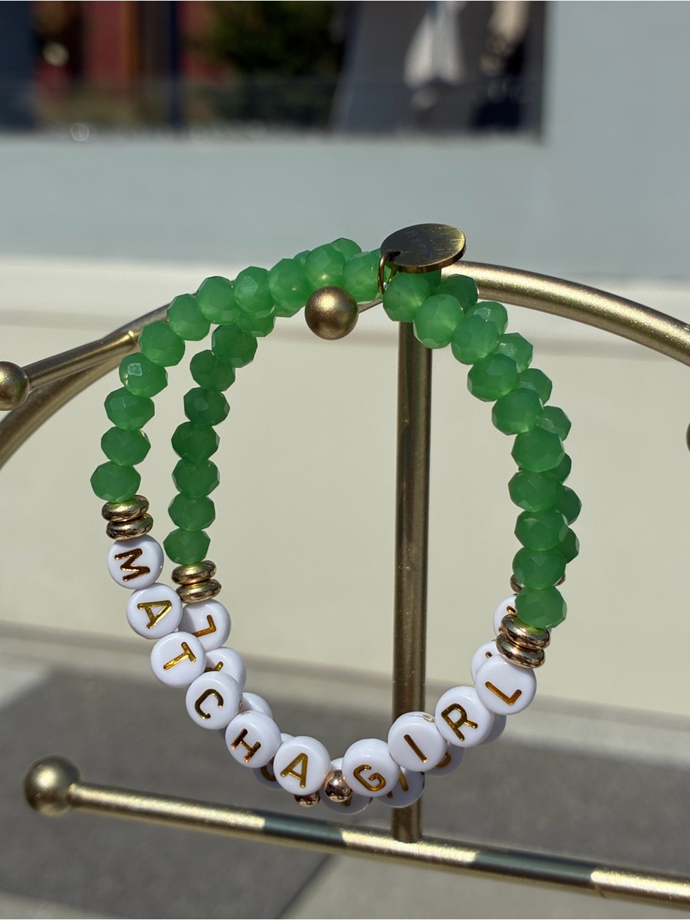 Matcha Girl  Bracelet  by Delulu and Delulet